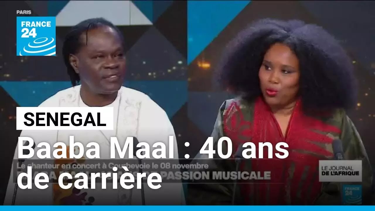 Baaba Maal : la légende sénégalaise célèbre ses 40 ans de carrière • FRANCE 24