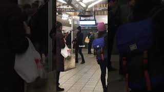 Times Square Subway Station Singing Performance #shorts #shortvideo #newyork