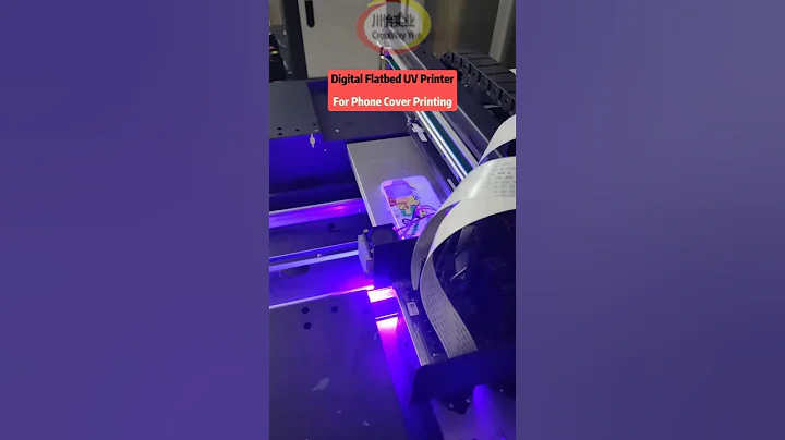 LED Inkjet Flatbed UV Printer