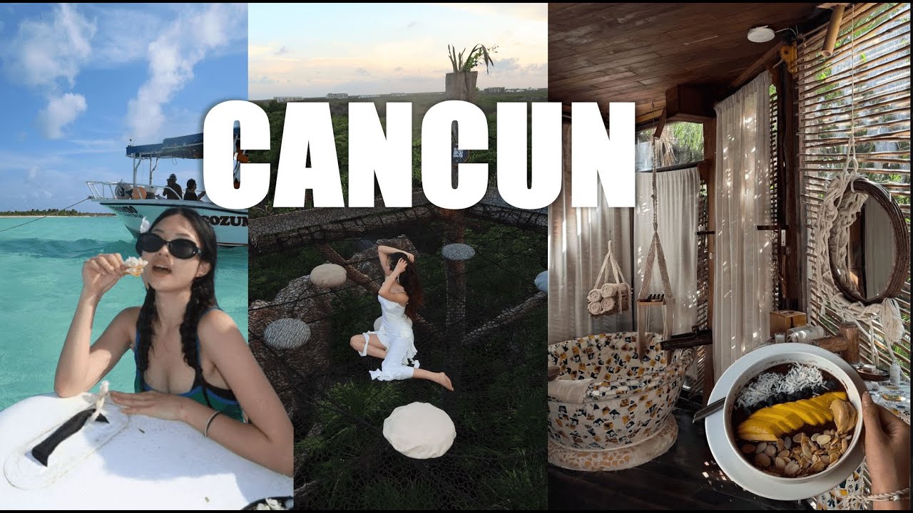 Luna de miel con James en Cancún 🥥🌴 Azulik Tulum l snorkeling en Cozumel l Playa del Carmen