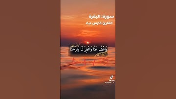 الايه الأخيرة من سورة البقرة #قرآن #فارس_عباد #اسلام_صبحي #تلاوات