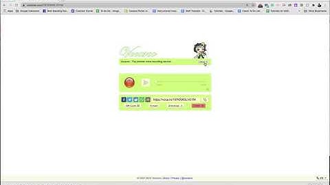 Vocaroo Online Audio Recorder