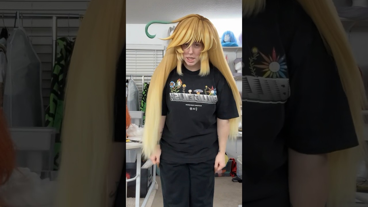 A wig like that would make anyone go crazy💀 #wigstyling #cosplaywigs #cosplay #wigmaker