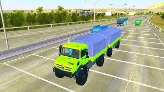 Truck Mercedes Benz Unimog Gandeng.... bussid mod how to download screenshot 5