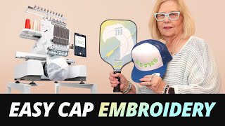 CAP Embroidery Step by Step Using the CREATOR