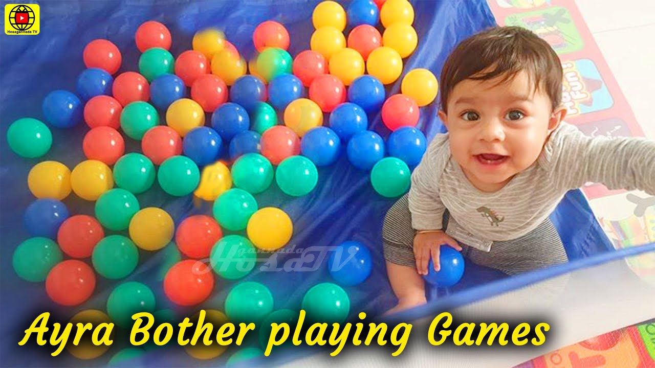 Junior Rocking Star Ayra Bother | Yash |Radhika Pandit Yash Son Playing Games.