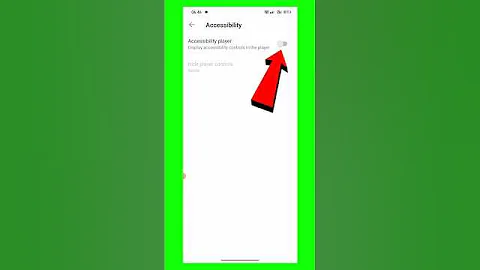 😱how to On YouTube accessibility mode | YouTube me accessibility kaise enable Kare #short