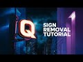 Master Sign Removal in After Effects &amp; Photoshop | Full Workflow Tutorial