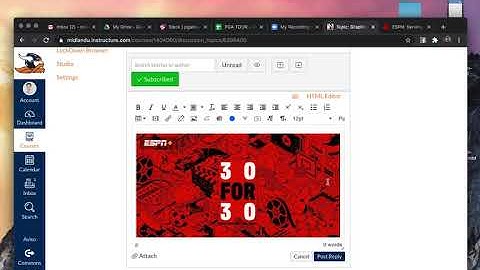 How to Upload Images to a Canvas Discussion Post