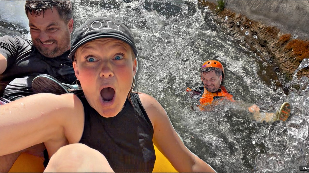 He FELL Out on the RAPiDS!