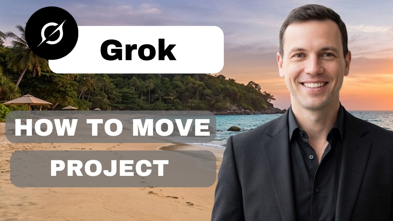 How To Move to Project In Grok (full guide 2026) - YouTube