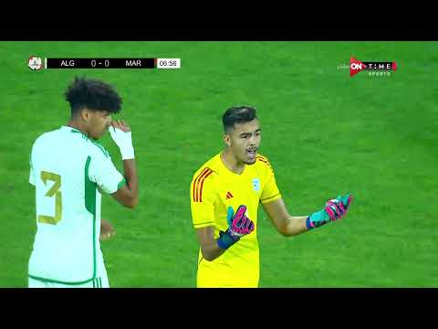 المباراة الكاملة الجزائر المغرب 1 1 تصفيات شمال أفريقيا المؤهلة لكأس الأمم تحت 20 عام