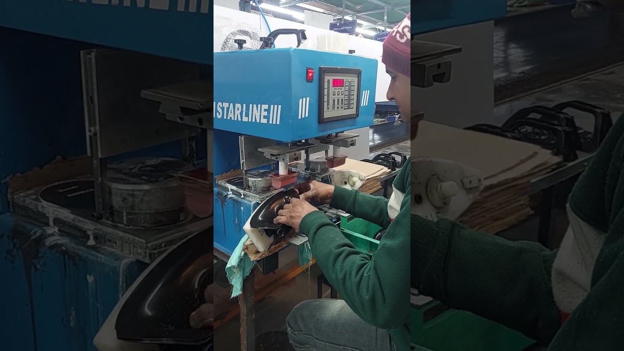 Electric press pad printing machine