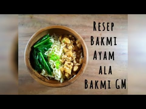 Resep Bakmi Gajah Mada