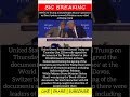 Trump Signs ‘Board of Peace’ Charter at Davos; Brief Exchange With Pakistan PM Draws Attention