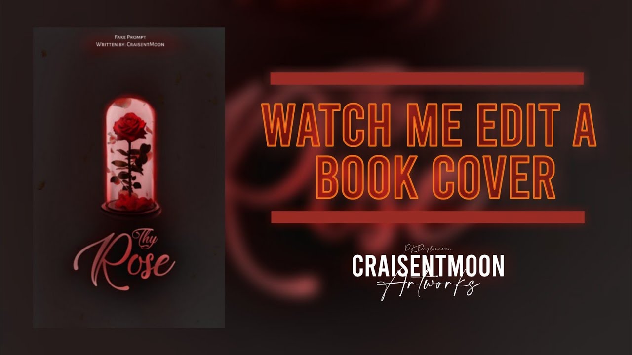 Watch me edit a Book Cover | Minimalist Style | Ibis Paint X - YouTube