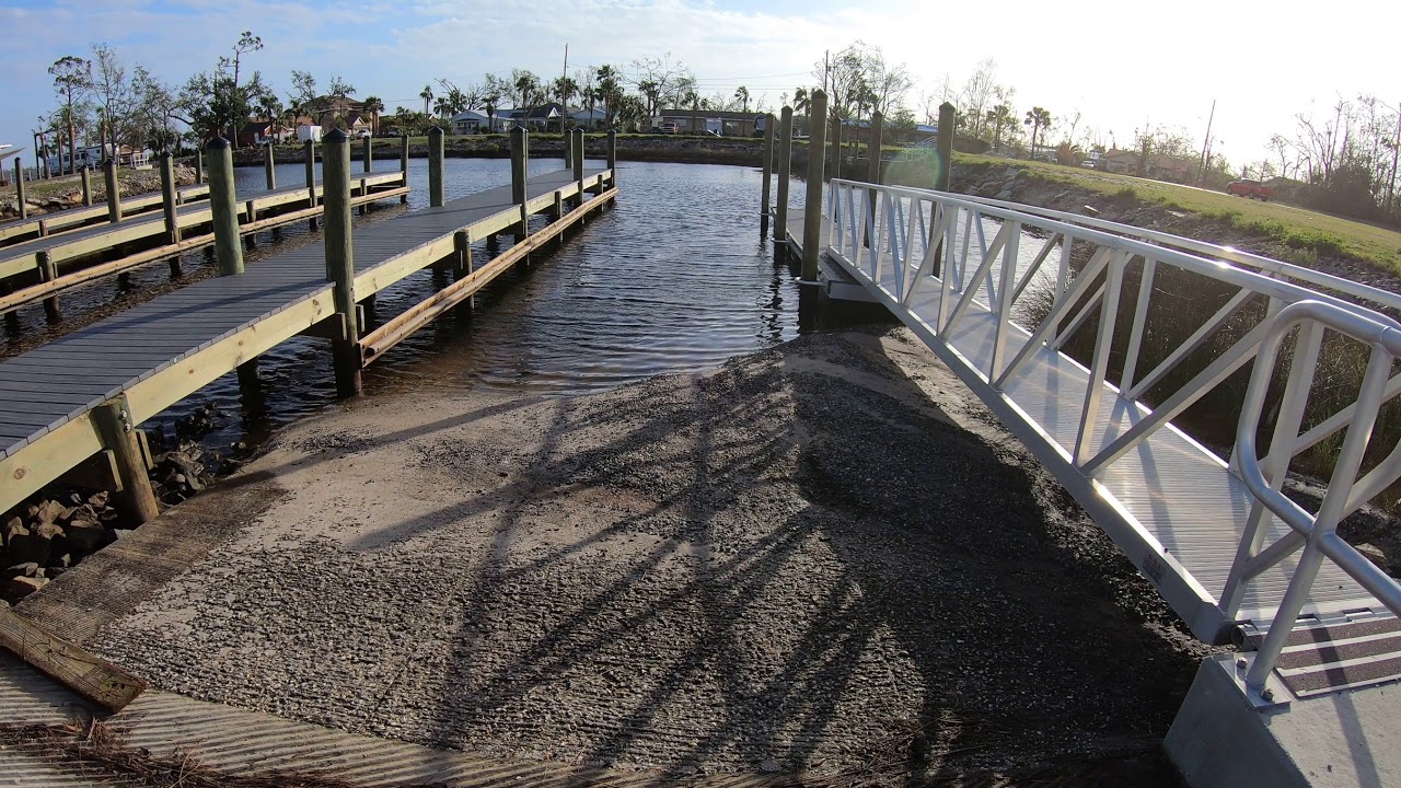 LESLIE PORTER Boat Ramp - Lynn Heaven Florida - YouTube