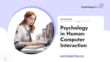 Psychology in Human-Computer Interaction - Essay Example