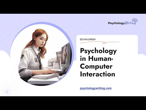 Psychology in Human-Computer Interaction - Essay Example