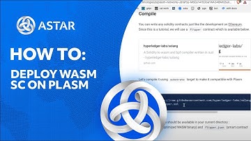 How to deploy WASM smart contracts on plasm