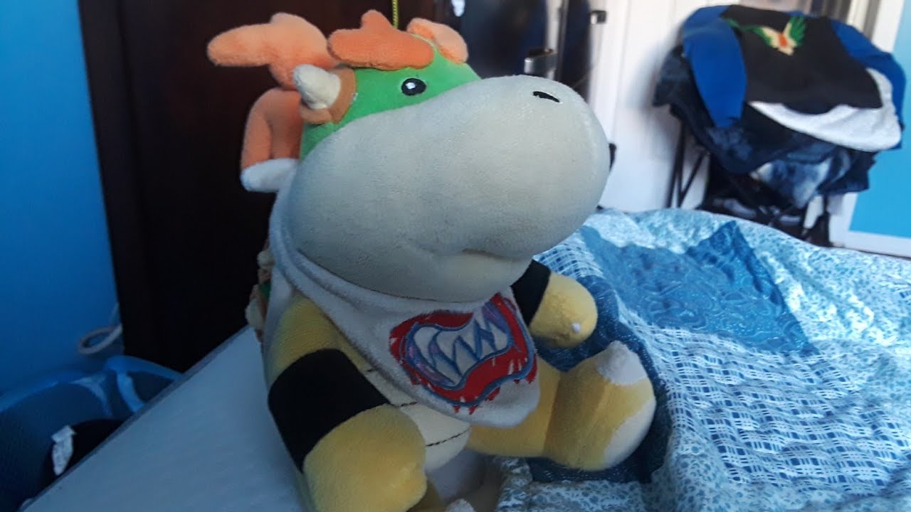 bowser jr plush little buddy