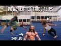 240 Lb Man Can Do Flips? Teaches Me How | Ft. Jujimufu and Tom Boyden