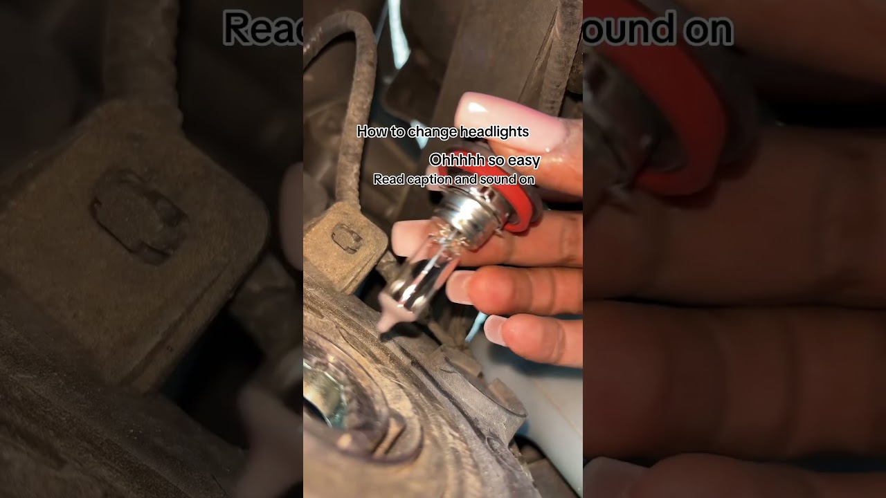 How to change a headlight (Honda accord 2013) 