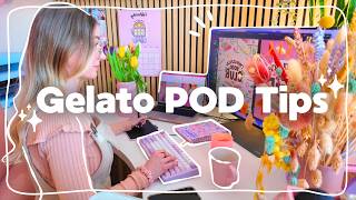 Gelato POD Tips for Creators & Small Business Owners ✏️ New to Print on Demand? Start here! 🖼️