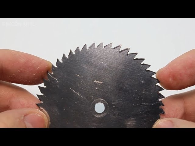 Como Hacer un Disco de corte casero para madera - YouTube