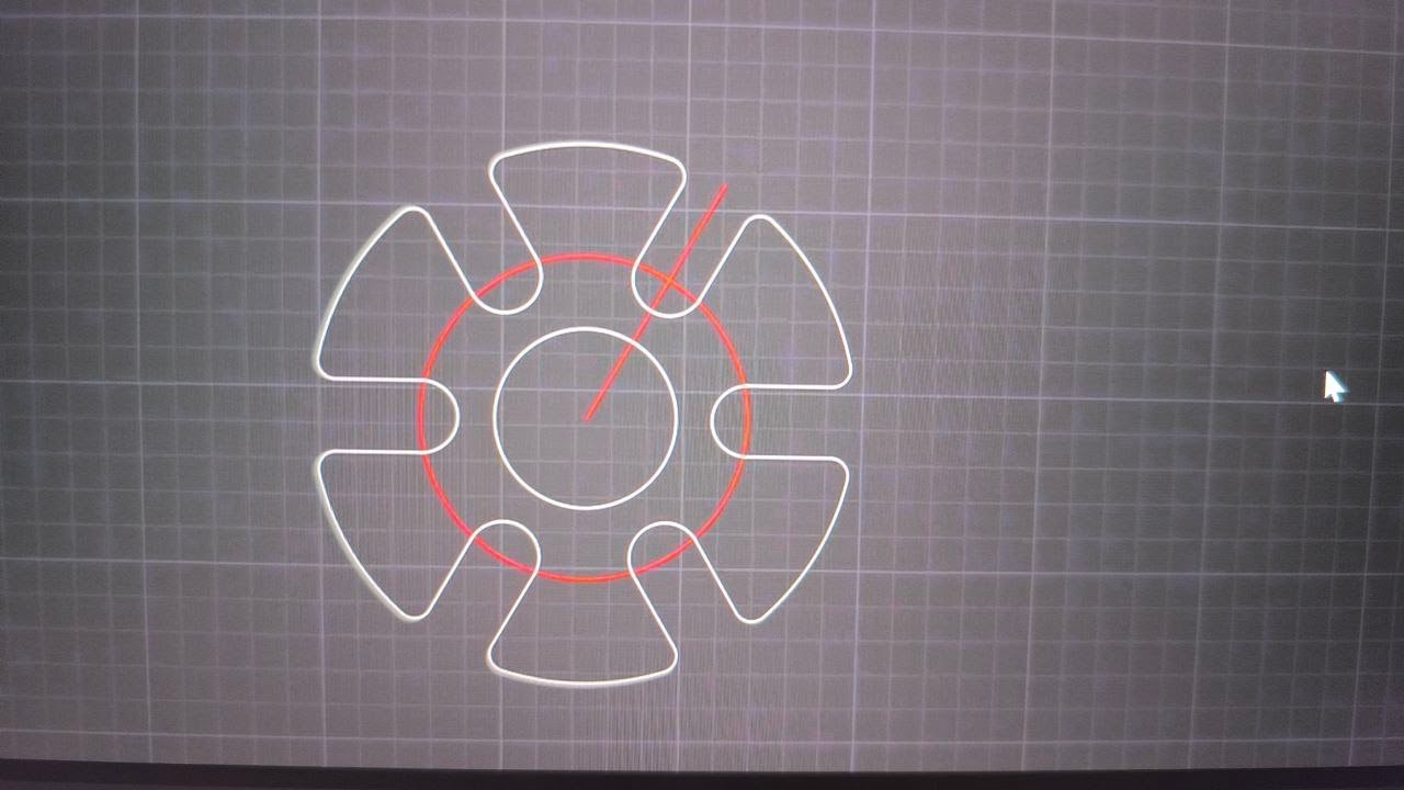 AutoCAD 2D modeling EX 4 - YouTube