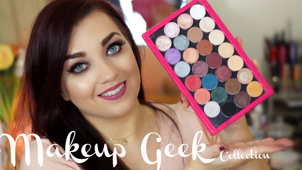 Makeup Geek Eyeshadow Collection | Review and Swatches | Makeupbysaz