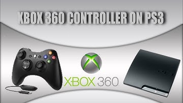 How To Connect XBOX 360 CONTROLLER TO ￼YOUR PS3