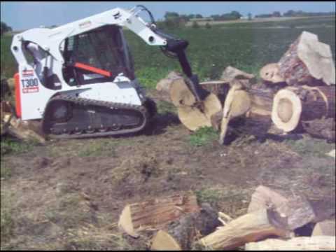 Skid steer firewood processor