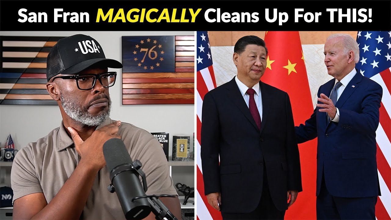 San Francisco MAGICALLY Cleaned Up Days Before THIS Man Visits!