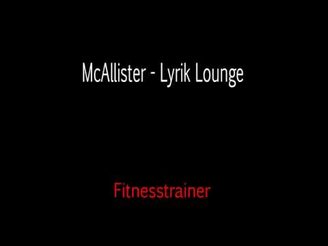 McAllister - Lyrik Lounge: Fitnesstrainer
