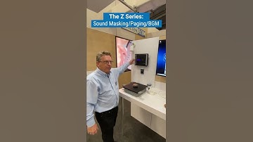 Simple, Discreet Sound Masking System with Paging & BGM #Shorts