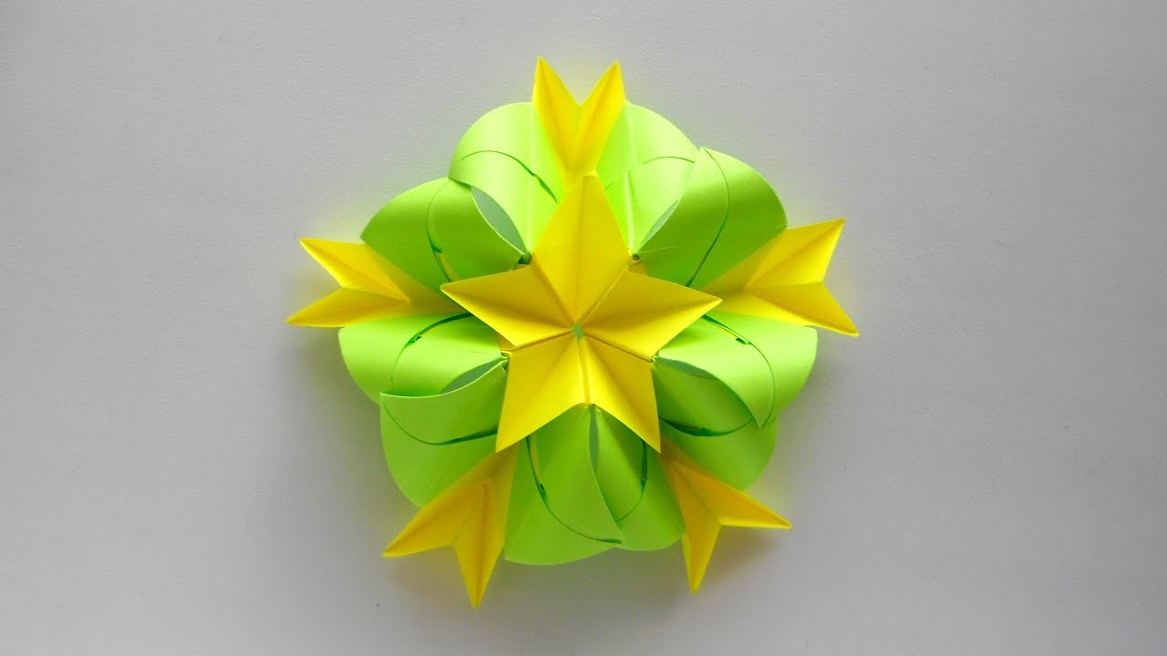 Origami Easy 🌼Origami Flower Tutorial 🌼 DIY Paper Flower YouTube