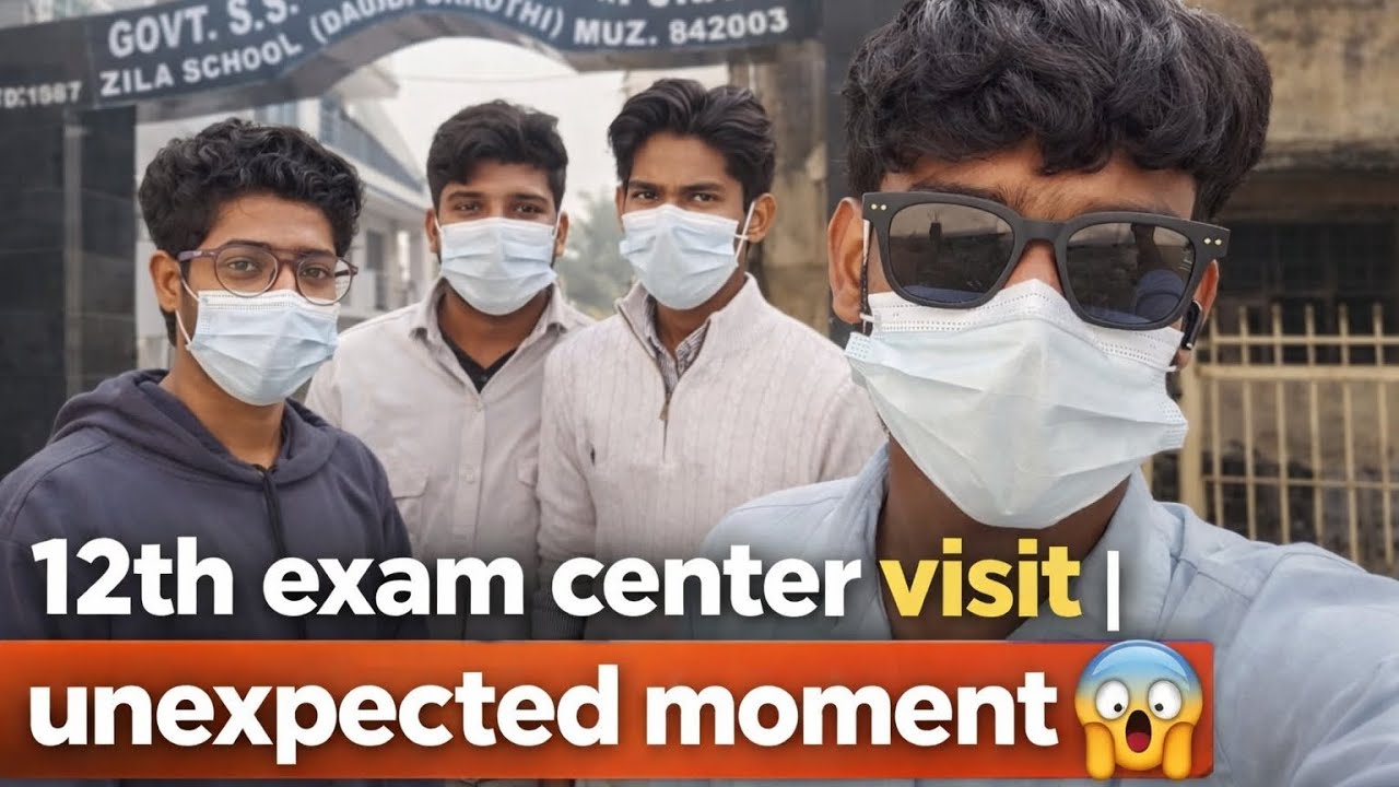 12th exam center Unexpected moment 😱 | 