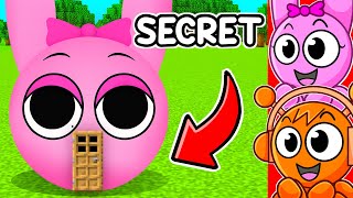 Finding Secret Door On Sprunki..?? Minecraft