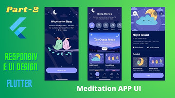Flutter Meditation App UI | Part-2 | Pixel Perfect