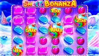 ЗАНОС НА МИЛЛИОН! Я ВЫИГРАЛ 1.000.000Р В SWEET BONANZA БОМБОЧКА 100X! ЗАНОСЫ НЕДЕЛИ В СВИТ БОНАНЗА!!