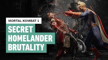 Mortal Kombat 1 - How to Perform Homelander
