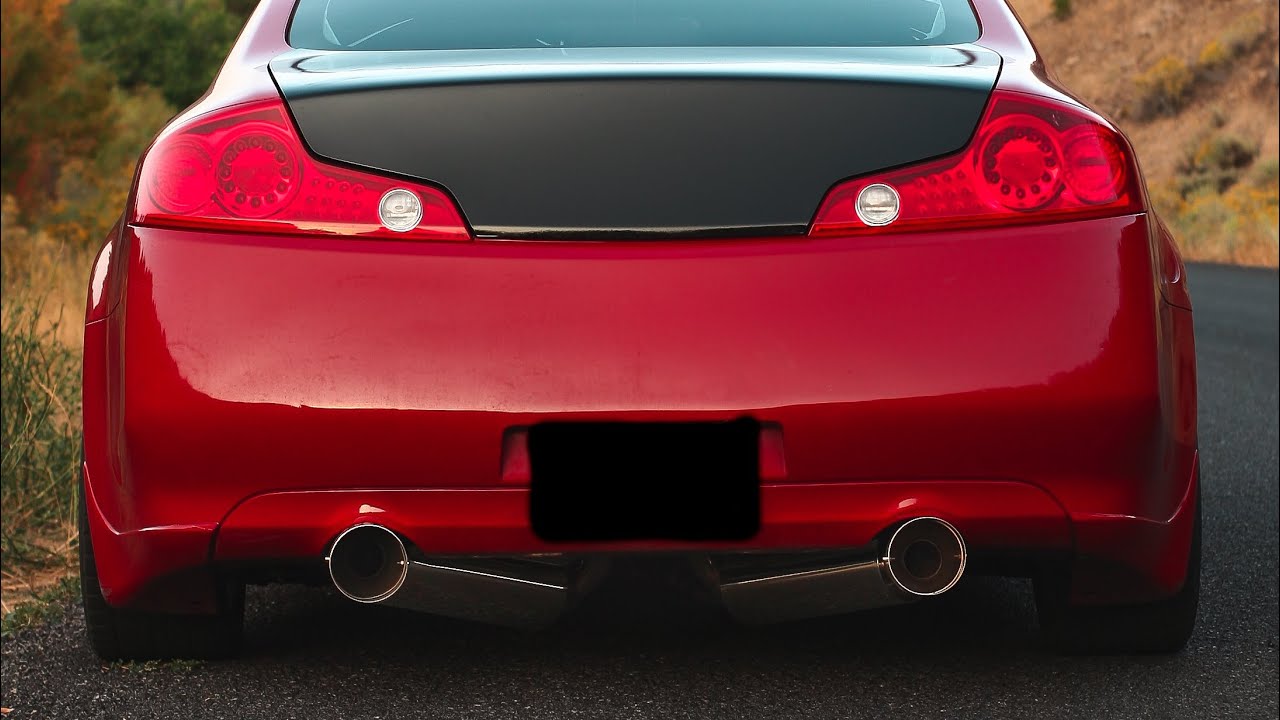 G35 REV9 Catback Exhaust Install! YouTube