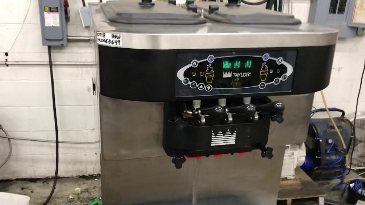 Taylor C713 M0063649 Three Phase Water Soft Serve Frozen Yogurt Machine