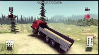 Truck Driver steep road (Водитель грузовика крутой дороге) обзор игры на андроиде screenshot 2