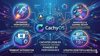 CachyOS 2026.03: Winboat, Limine та ядро 6.18