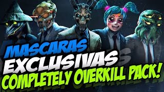 PAYDAY 2 - NEW SKINS FROM THE COMPLETELY OVERKILL PACK!! - SPANISH GAMEPLAY
