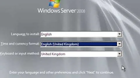 How to install Window Server 2008 tutorial