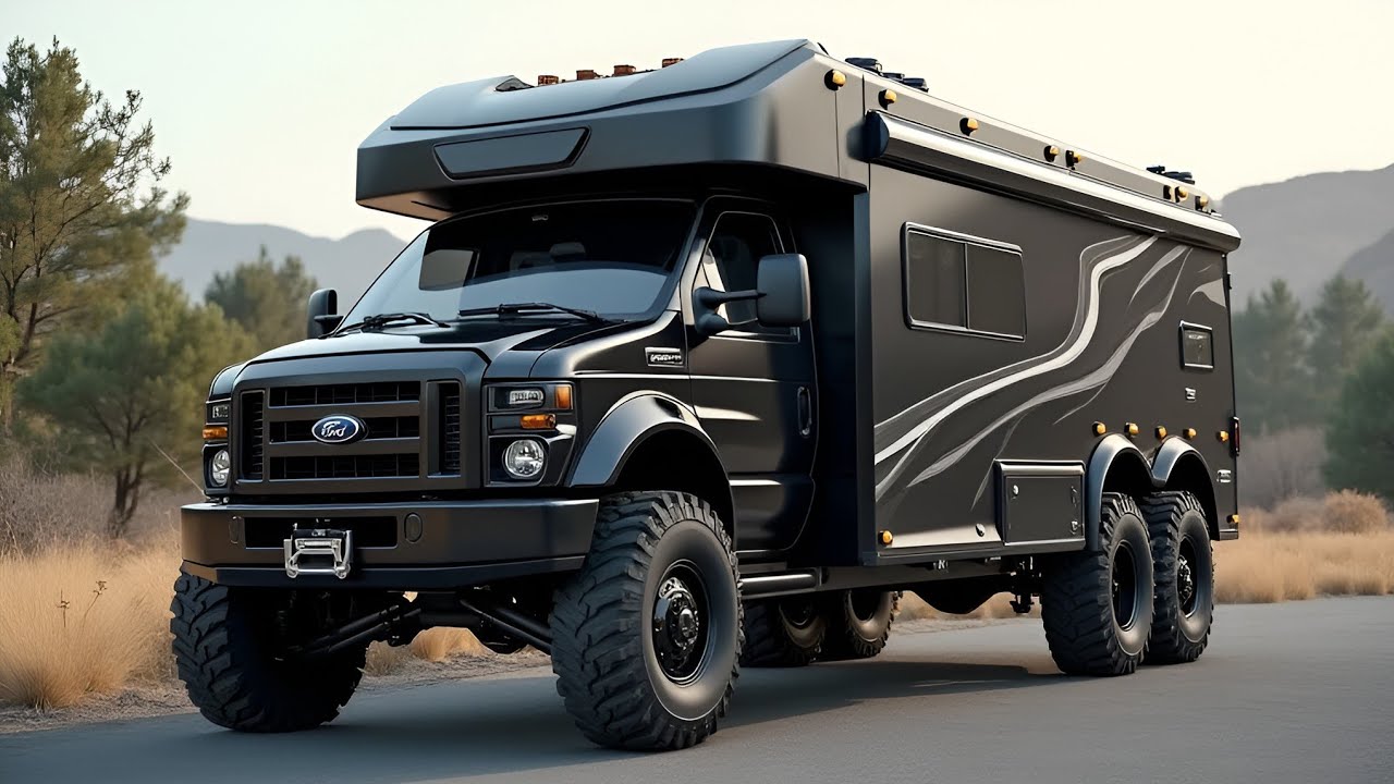 The all new 2025 Ford Motorhome Camper Truck – The Ultimate Adventure ...