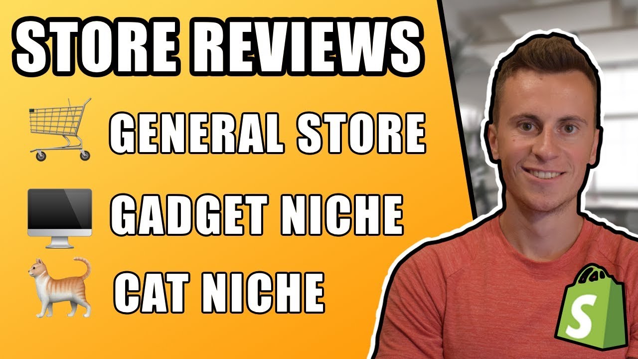 3 SHOPIFY STORE REVIEWS Cat Niche, Gadget Niche and A General Store
